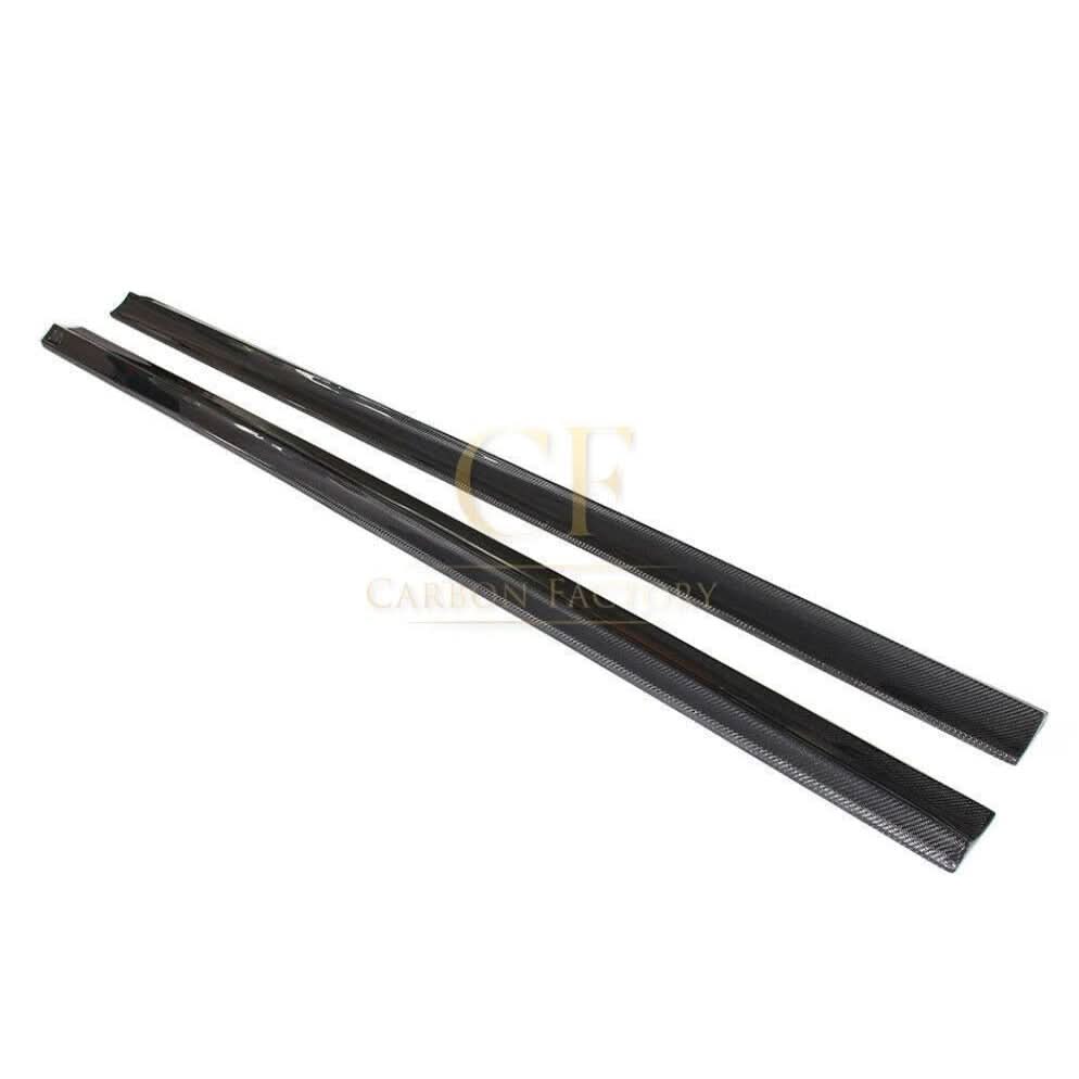 Carbon Fibre Side Skirts for Mercedes Benz W204 C63 Facelift 12-14 - Carbon Factory