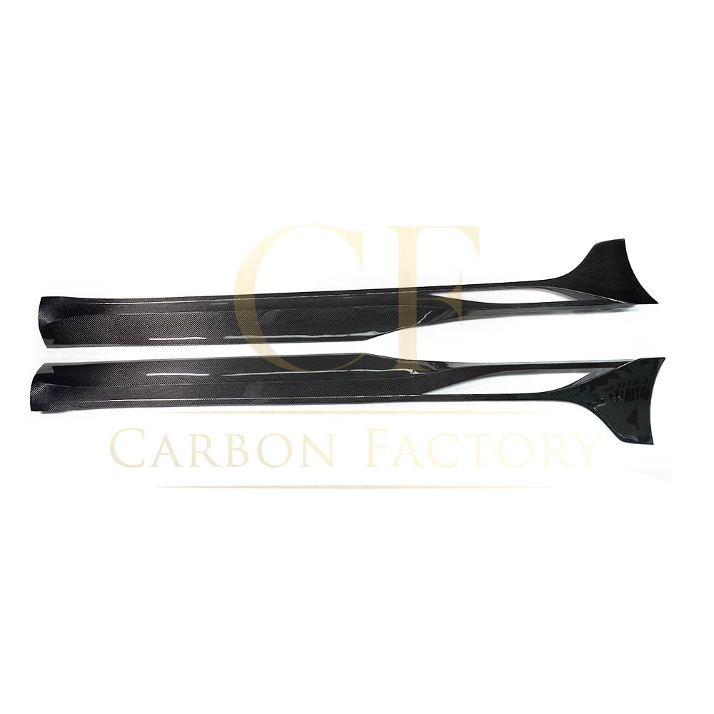 CS Style Carbon Fibre Side Skirts for Tesla Model 3 16-23 - Carbon Factory