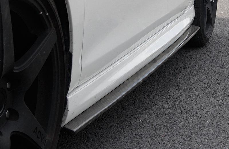 EXO Style Carbon Fibre Side Skirts for VW Golf MK6 R20 08-13 - Carbon Factory