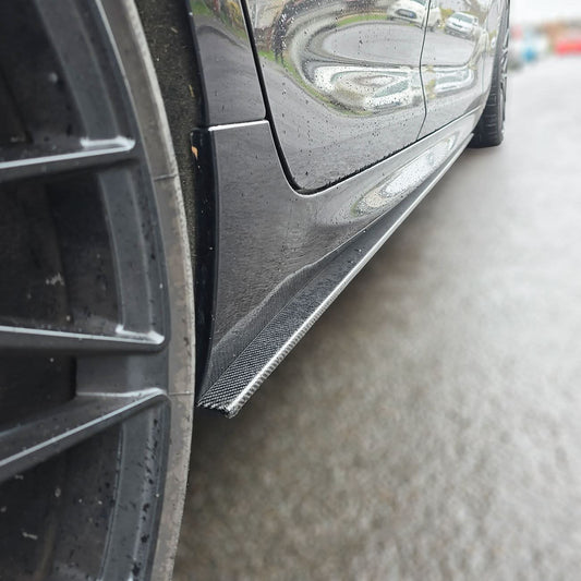 MP Style Carbon Fibre Side Skirts for BMW 6 Series F06 inc M6 4 Door 11-18 - Carbon Factory
