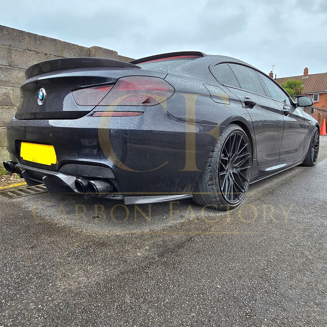 MP Style Carbon Fibre Side Skirts for BMW 6 Series F06 inc M6 4 Door 11-18 - Carbon Factory