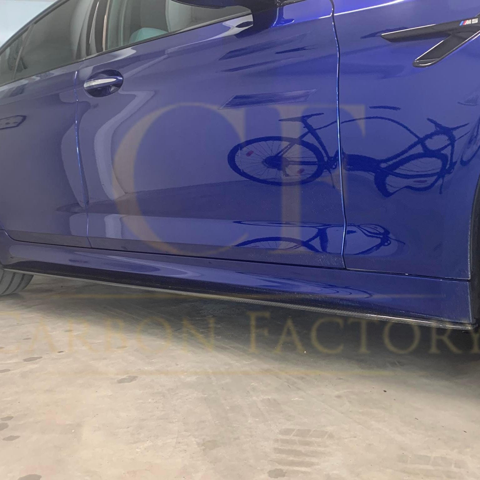 MP Style Carbon Fibre Side Skirts for BMW G30 5 Series F90 M5 17-23 - Carbon Factory