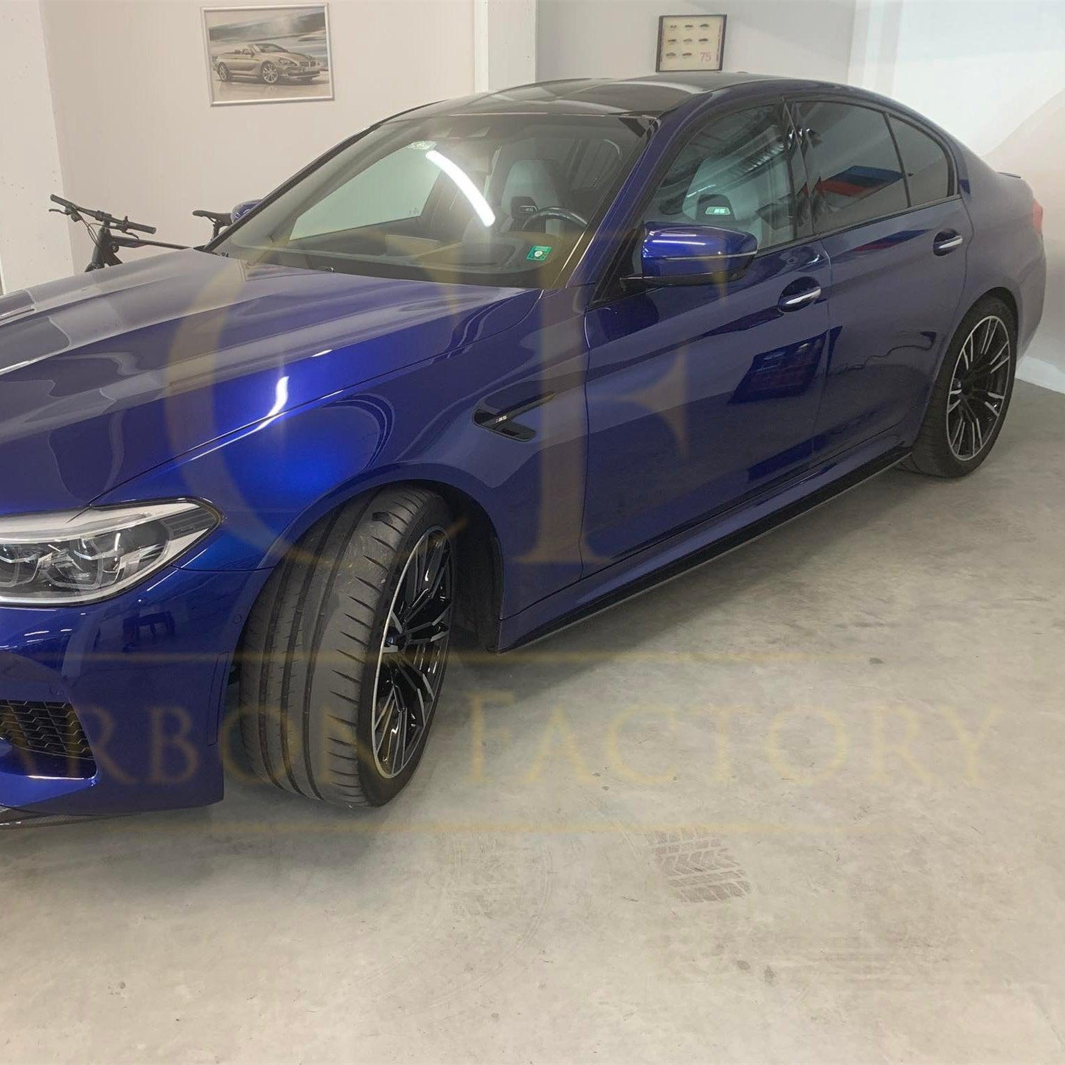 MP Style Carbon Fibre Side Skirts for BMW G30 5 Series F90 M5 17-23 - Carbon Factory