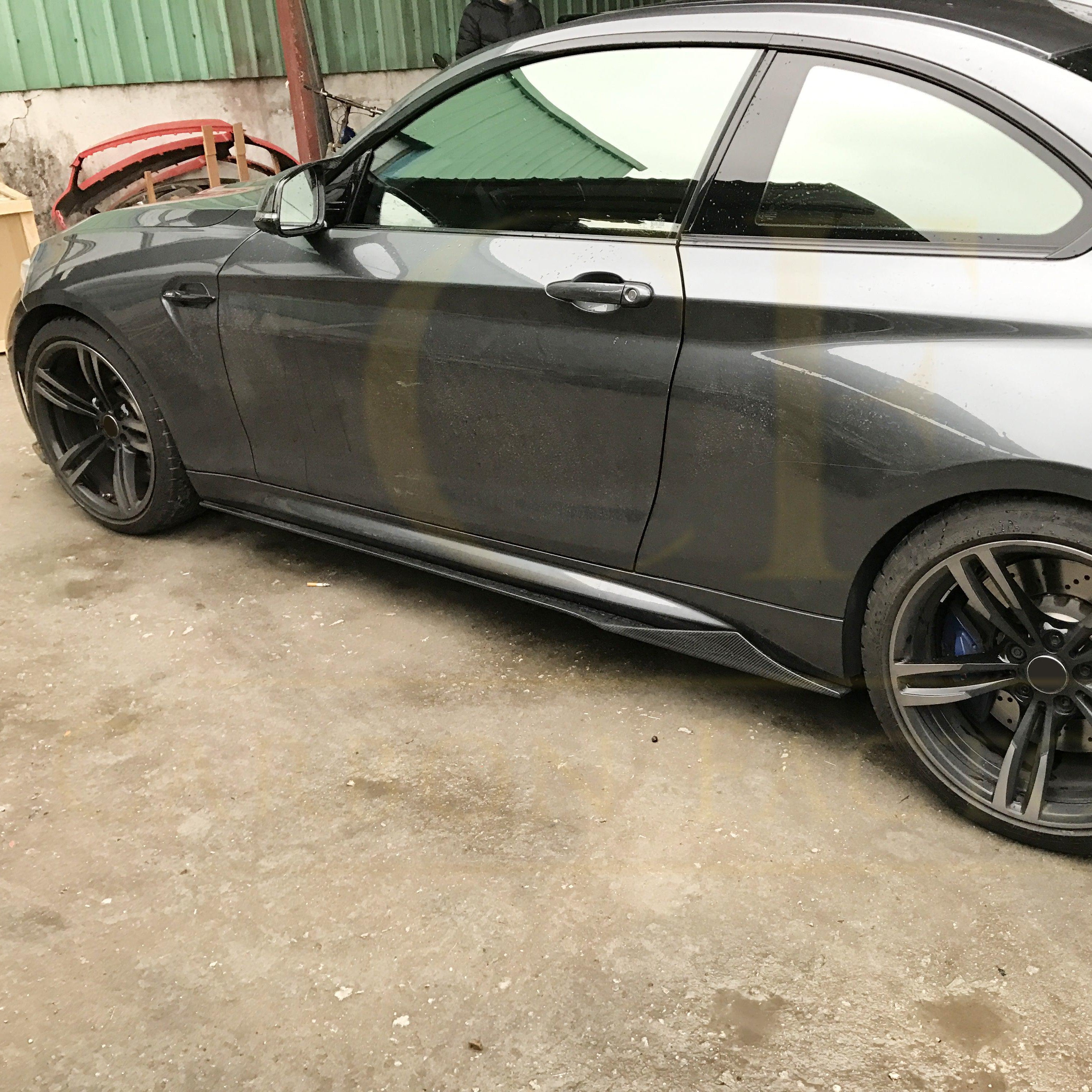 MTC Style Carbon Fibre Side Skirts for BMW F87 F87C M2 16-21 - Carbon Factory