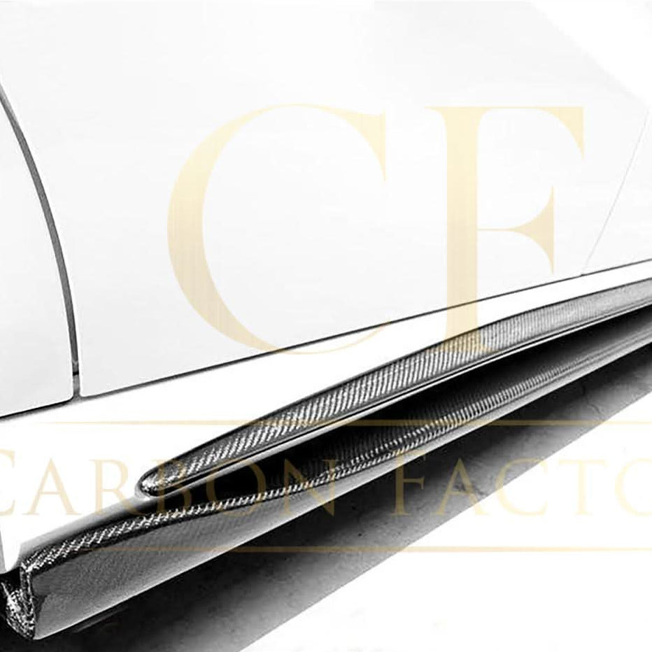 RZ Style Carbon Fibre Side Skirts for Mercedes Benz W176 A Class C117 Coupe 13-18 - Carbon Factory