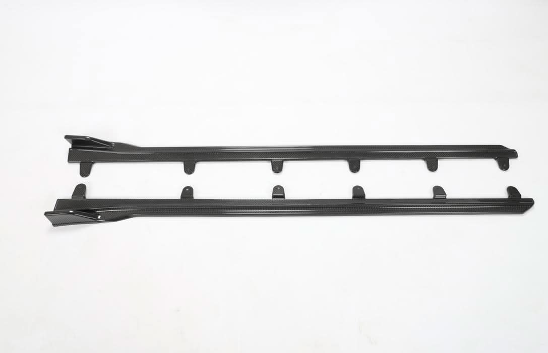 V Style Carbon Fibre Side Skirts for BMW 4 Series G22 G23 20-Present - Carbon Factory