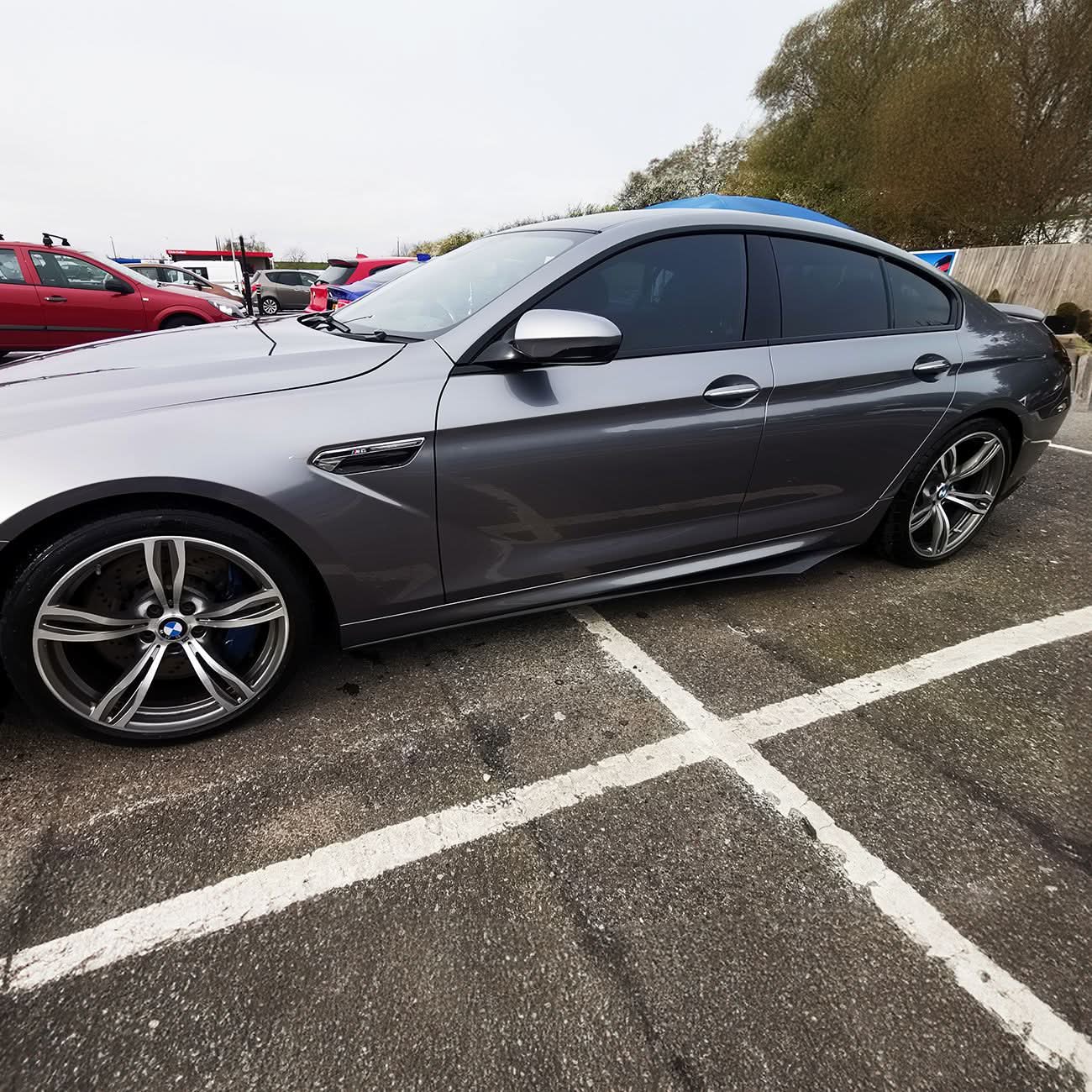 V Style Carbon Fibre Side Skirts for BMW 6 Series F06 inc M6 4 Door 11-18 - Carbon Factory