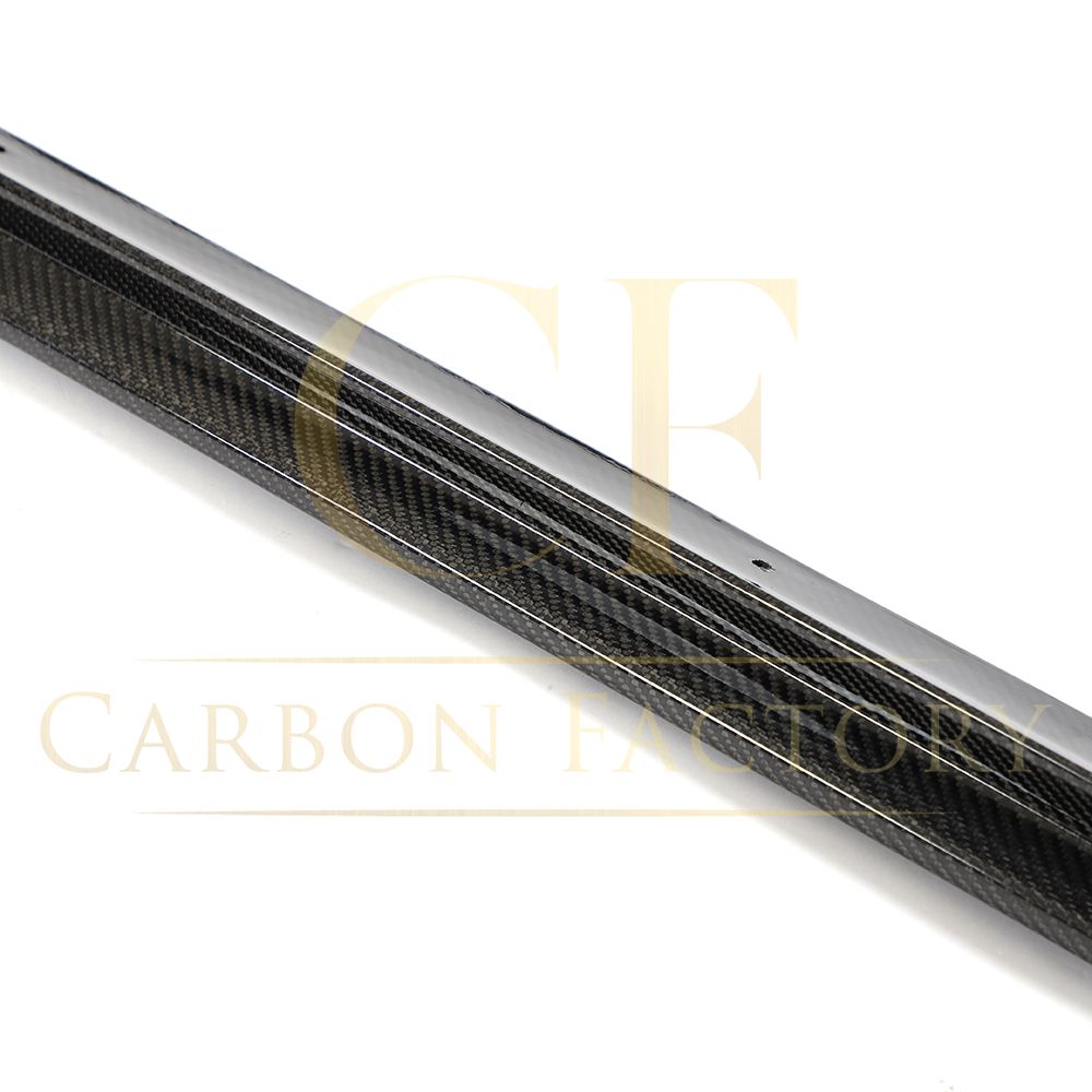 V Style Carbon Fibre Side Skirts for Tesla Model 3 Facelift 18-23 - Carbon Factory