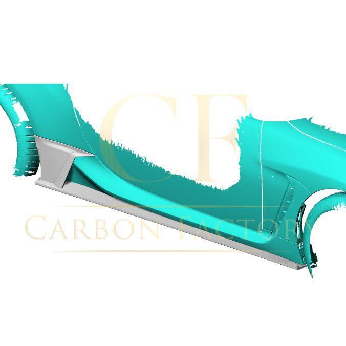 V Style Carbon Fibre Side Skirts for Toyota GR86 22-Present - Carbon Factory