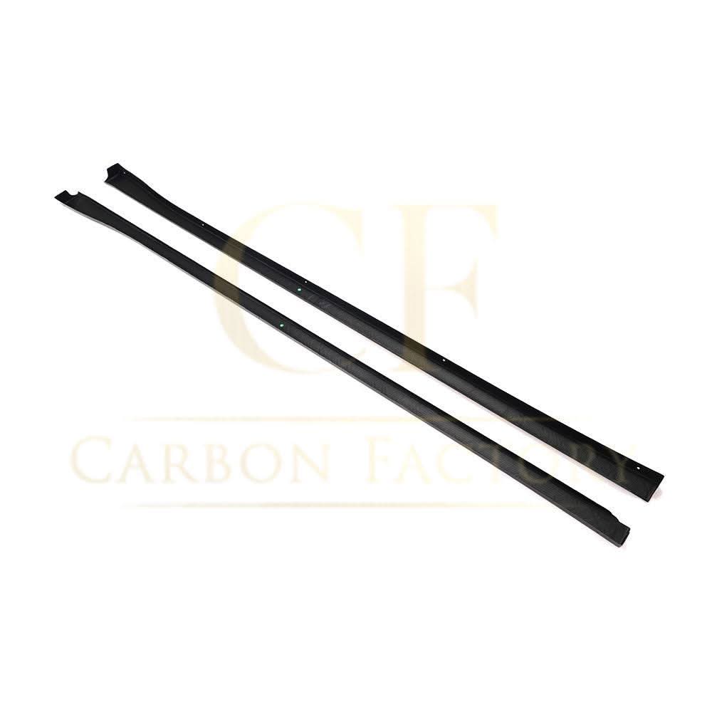 V Style Carbon Fibre Side Skirts for VW T6 Multivan 15-20 - Carbon Factory