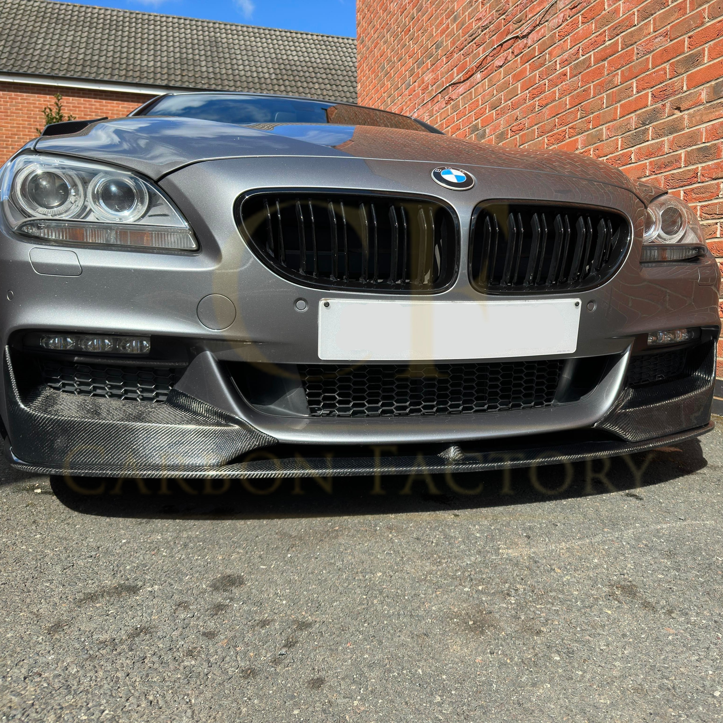 MP Style Carbon Fibre Front Splitter for BMW F06 F12 F13 6 Series 11-18 - Carbon Factory