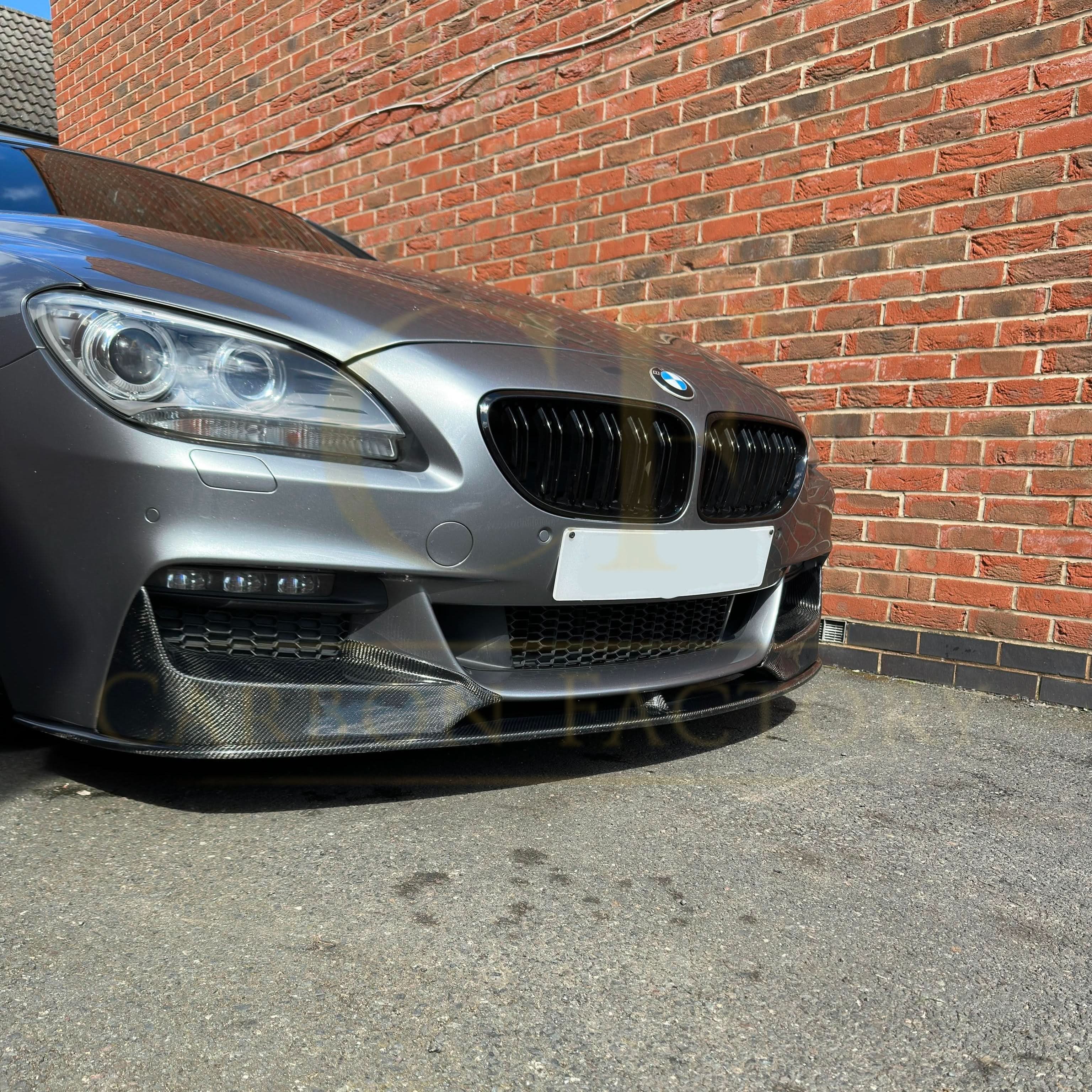 MP Style Carbon Fibre Front Splitter for BMW F06 F12 F13 6 Series 11-18 - Carbon Factory