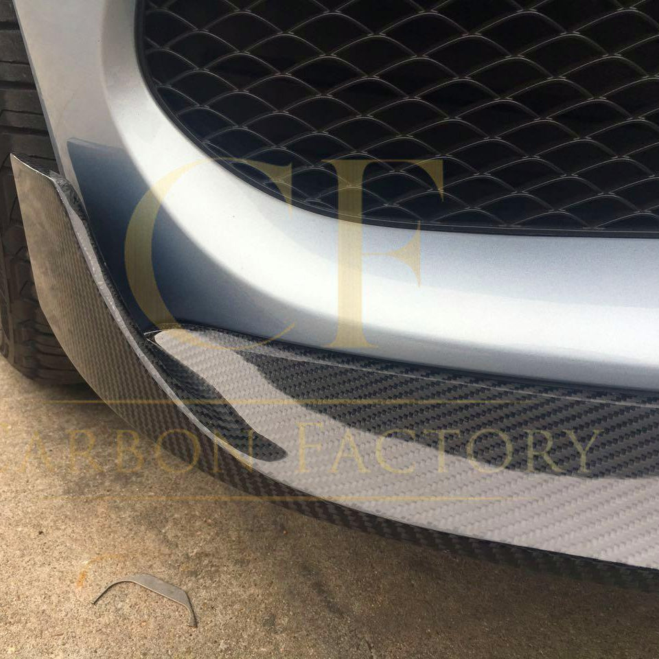 AMG Style Carbon Fibre Front Splitter for Mercedes Benz W205 C Class 15-18 - Carbon Factory