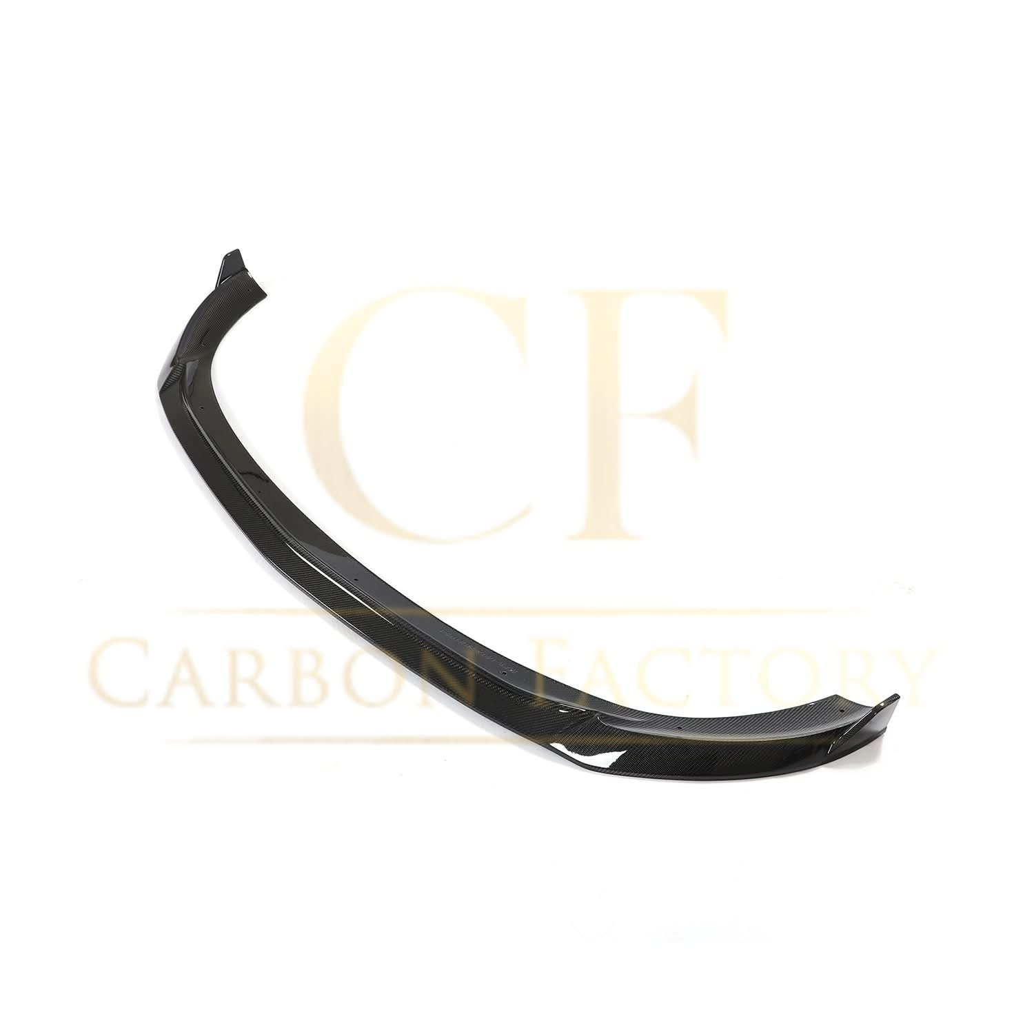 AMG Style Carbon Fibre Front Splitter for Mercedes W213 E Class Facelift Saloon 21-Present - Carbon Factory