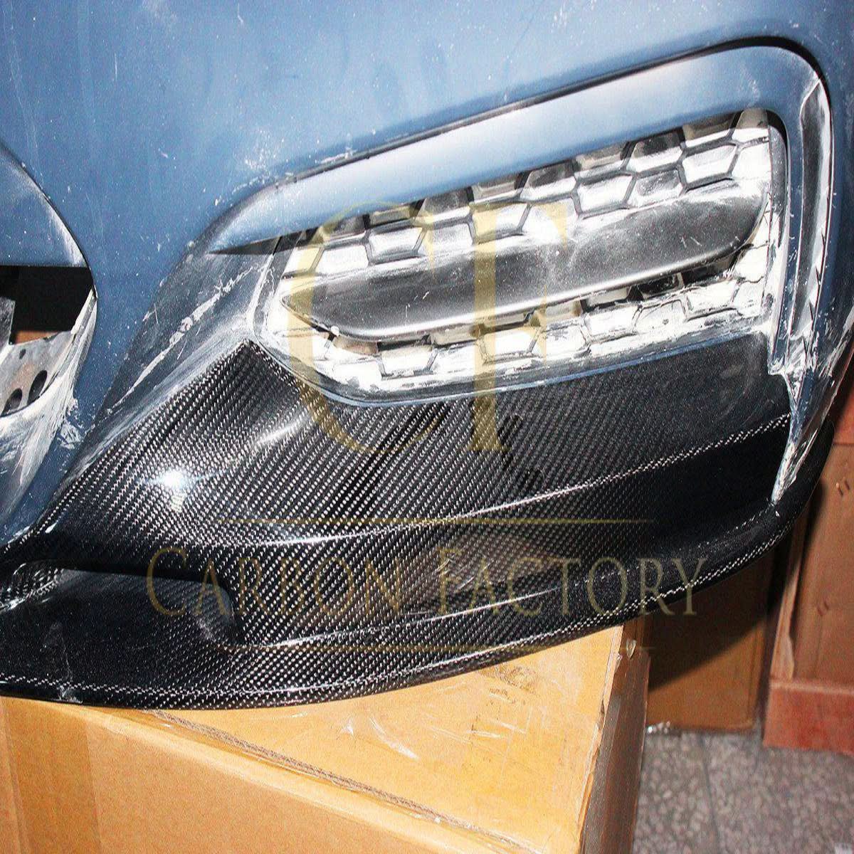 AP Style Carbon Fibre Front Splitter for BMW F22 2 Series M Sport 14-21 - Carbon Factory