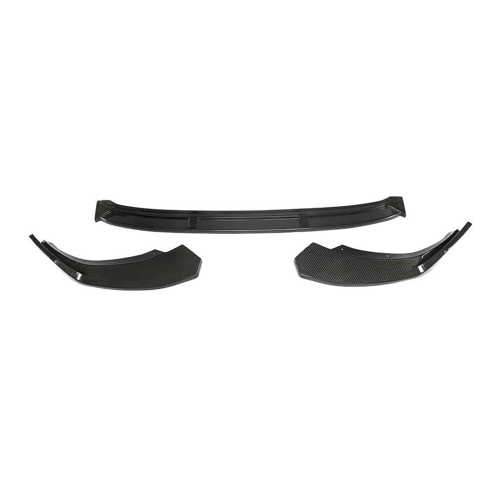 BB Style Carbon Fibre Front Splitter for Audi A4 B9 S Line & S4 16-18 - Carbon Factory