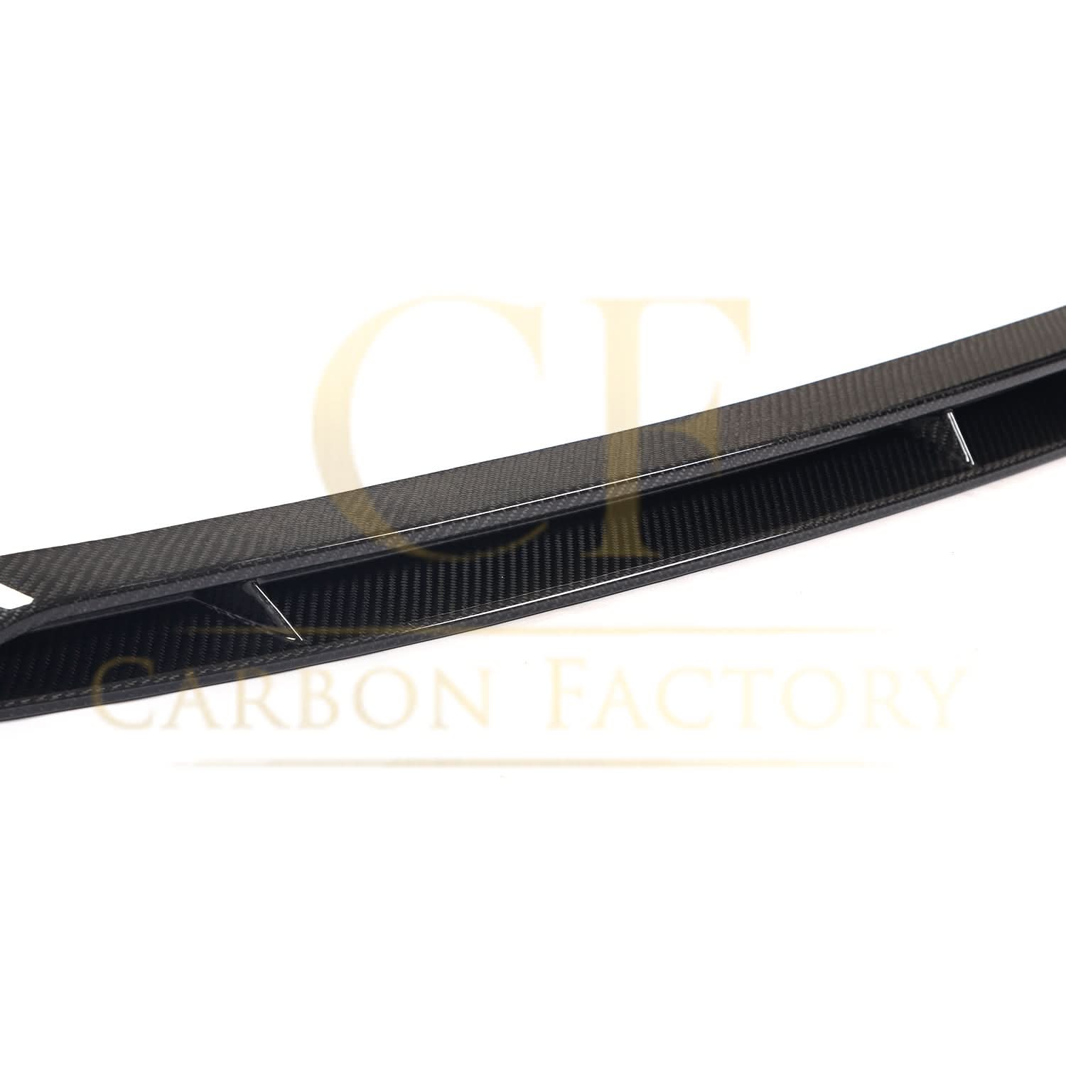 Brabus Style Carbon Fibre Front Splitter for Mercedes Benz W205 C Class 19-21 - Carbon Factory