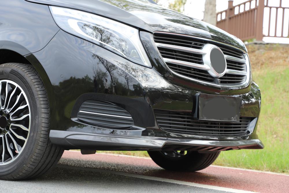 Brabus Style Carbon Fibre Front Splitter for Mercedes Benz W447 Vito 16-18 - Carbon Factory