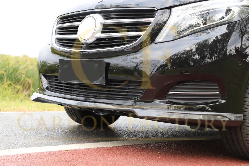 Brabus Style Carbon Fibre Front Splitter for Mercedes Benz W447 Vito 16-18 - Carbon Factory