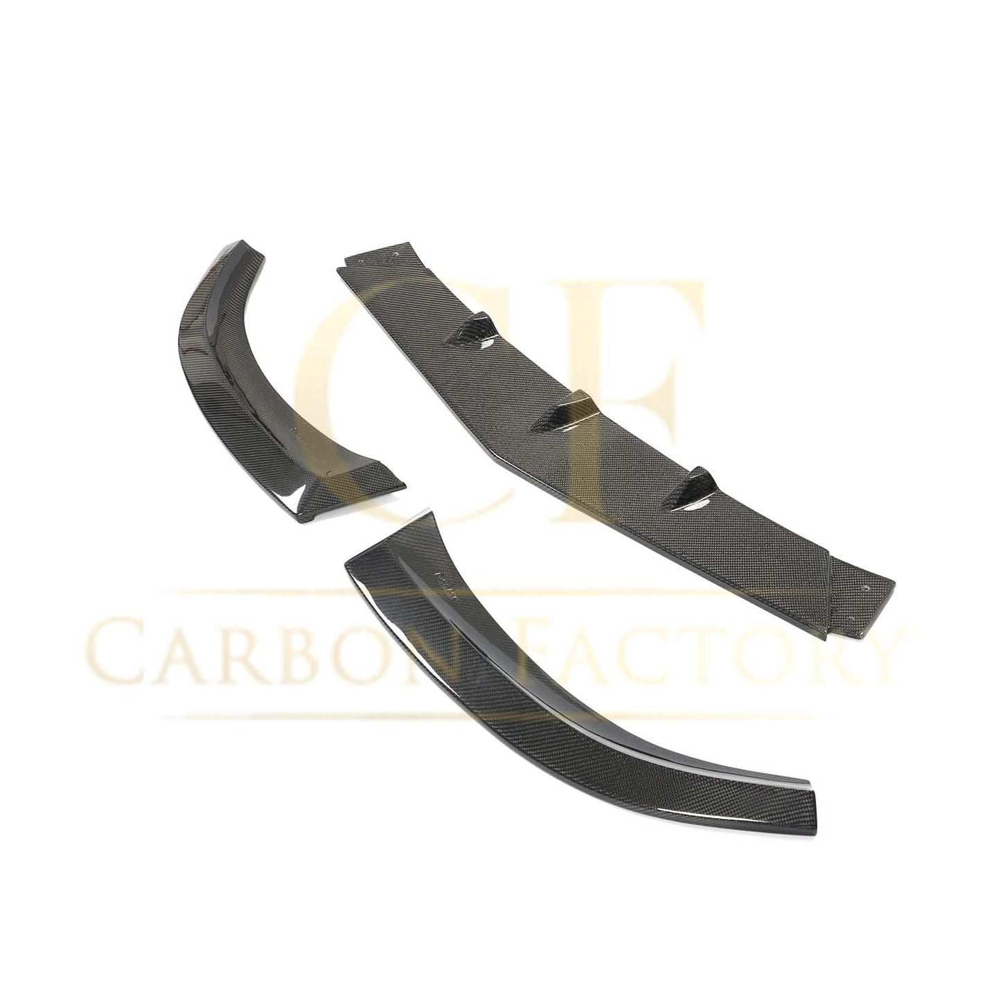 Brabus Style Carbon Fibre Front Splitter for Mercedes W205 C63 2 Door 15-18 - Carbon Factory