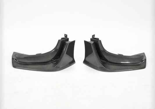 Carbon Fibre Front Side Splitter for BMW F55 F56 Mini Cooper S & JCW 14-22 - Carbon Factory