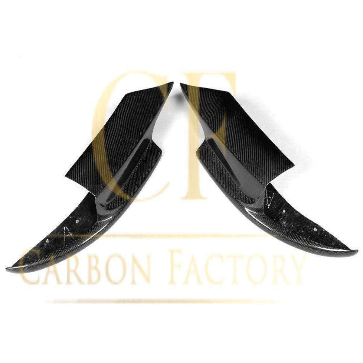 Carbon Fibre Front Splitter Covers for BMW F10 M5 10-17 - Carbon Factory