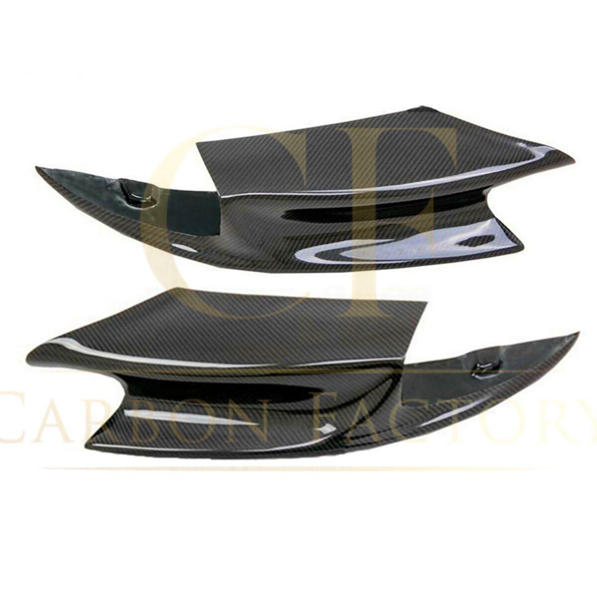 Carbon Fibre Front Splitter Covers for BMW F10 M5 10-17 - Carbon Factory