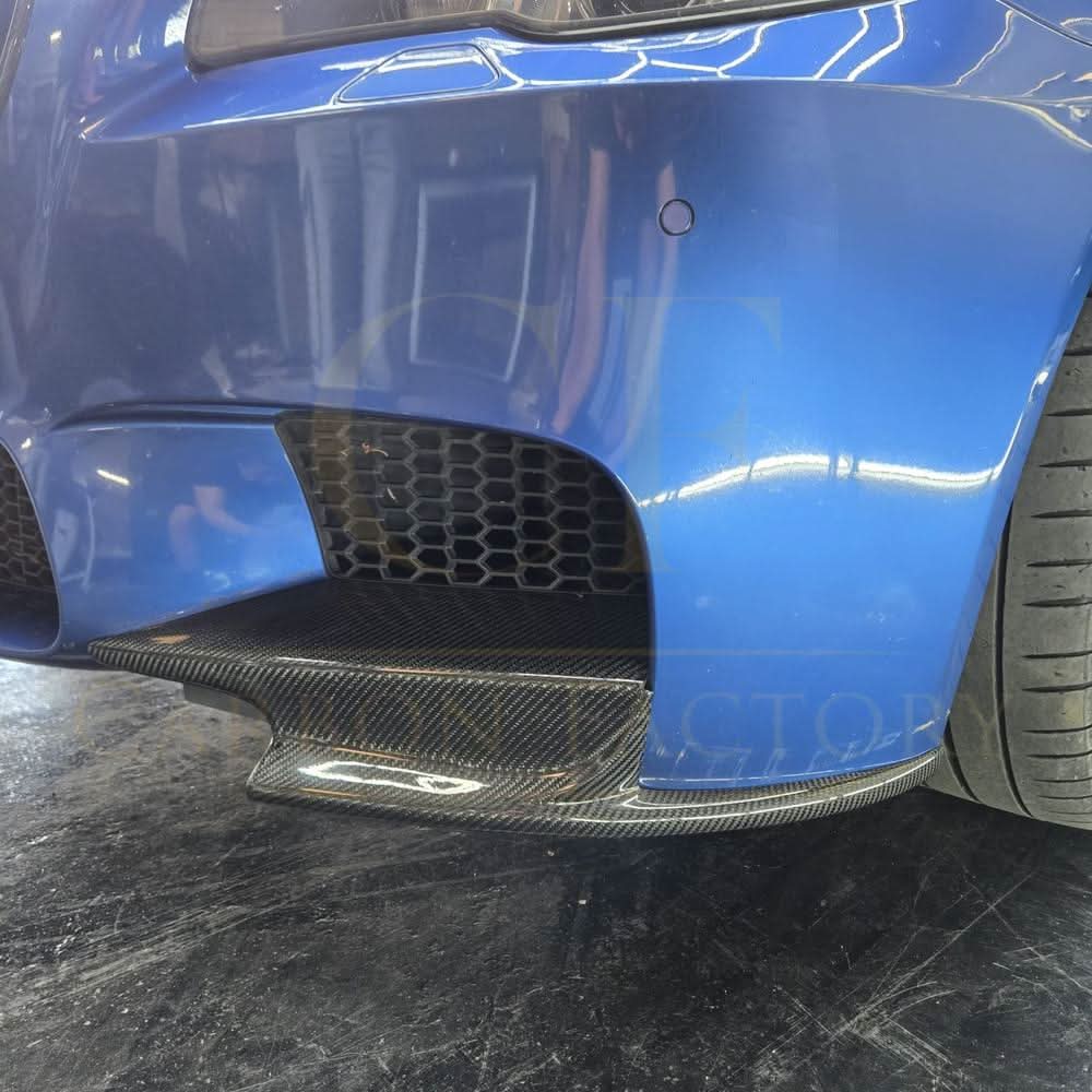 Carbon Fibre Front Splitter Covers for BMW F10 M5 10-17 - Carbon Factory