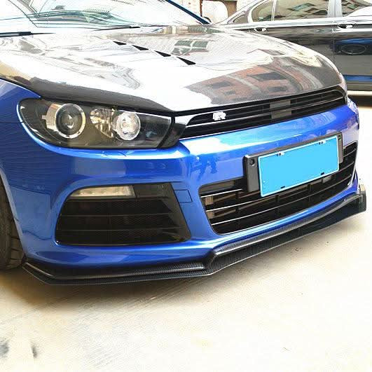 Carbon Fibre Front Splitter for VW Scirocco R 09-14 - Carbon Factory