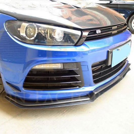 Carbon Fibre Front Splitter for VW Scirocco R 09-14 - Carbon Factory