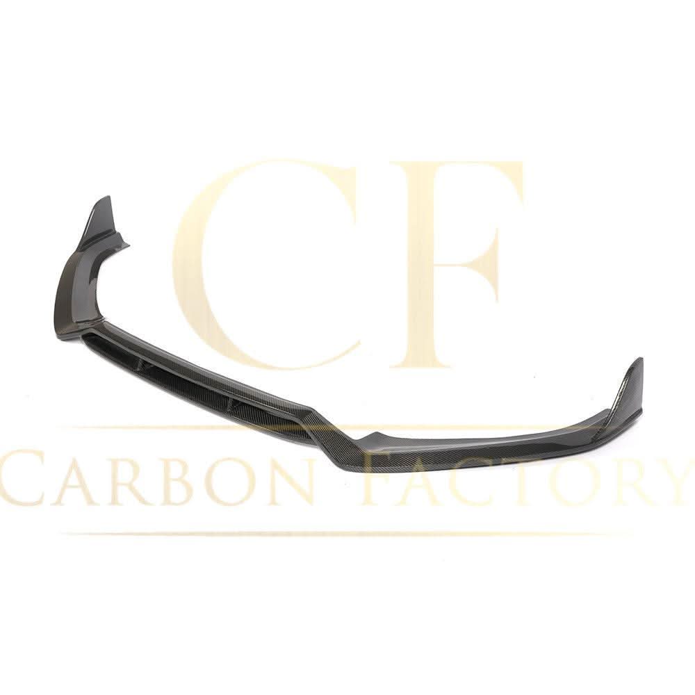 CF Style Carbon Fibre Front Splitter for Audi A4 B9 S Line & S4 16-18 - Carbon Factory