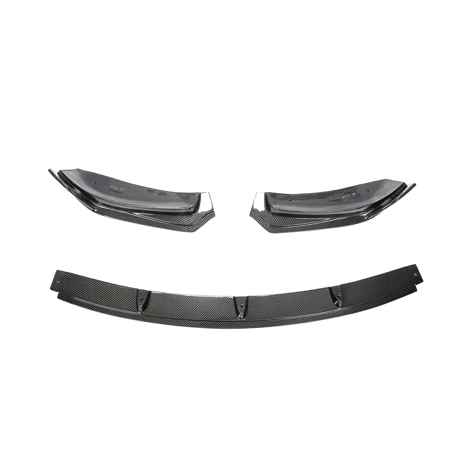 CF Style Carbon Fibre Front Splitter for Tesla Model 3 16-23 - Carbon Factory