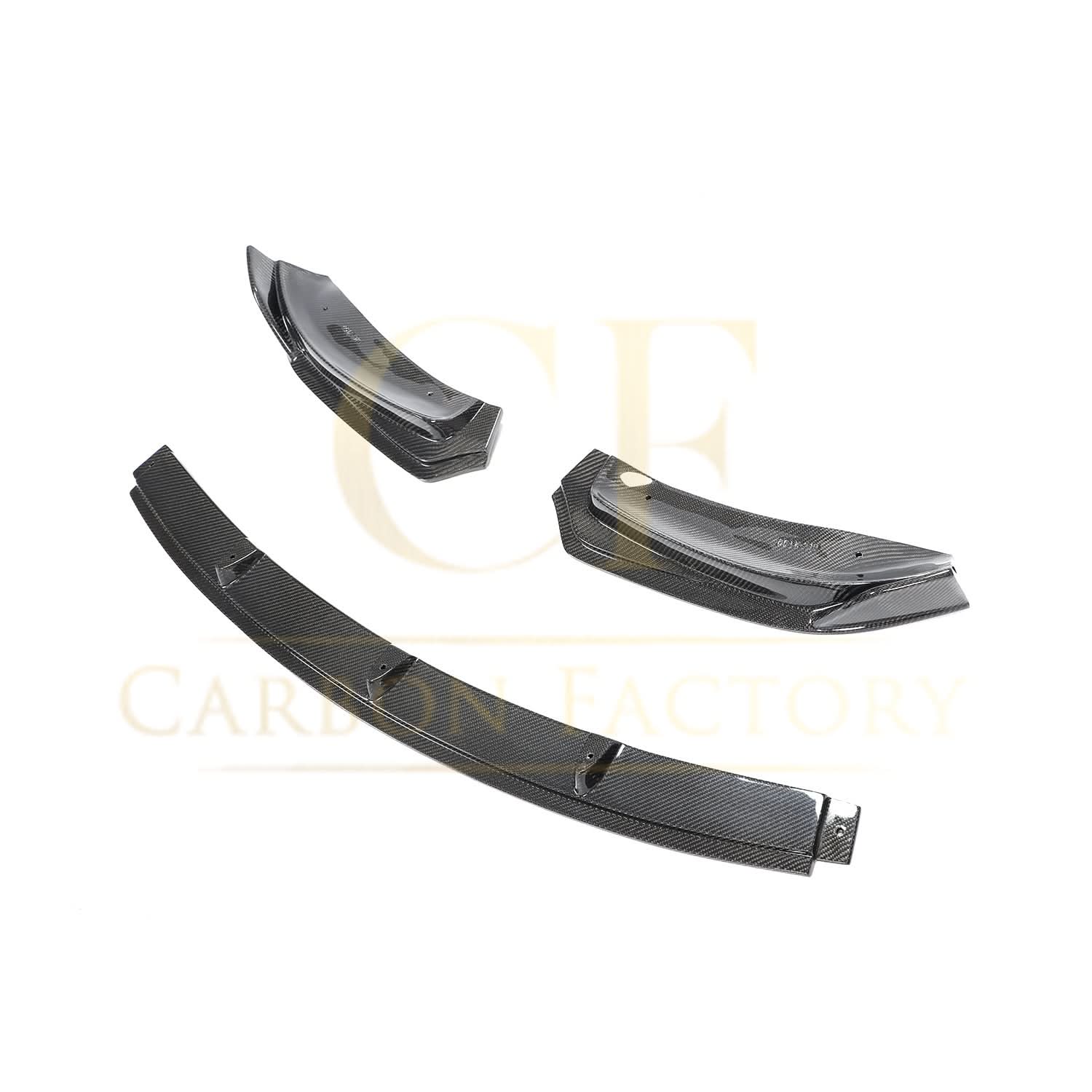CF Style Carbon Fibre Front Splitter for Tesla Model 3 16-23 - Carbon Factory