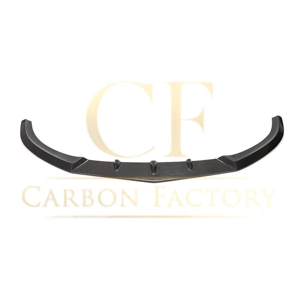 CS Style Carbon Fibre Front Splitter for Mercedes W205 C63 C63s 4 Door 15-21 - Carbon Factory