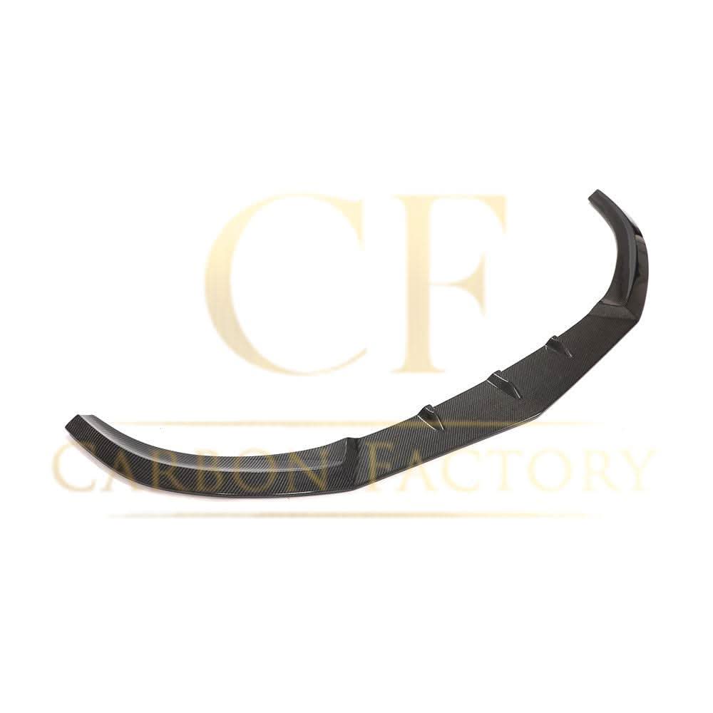 CS Style Carbon Fibre Front Splitter for Mercedes W205 C63 C63s 4 Door 15-21 - Carbon Factory