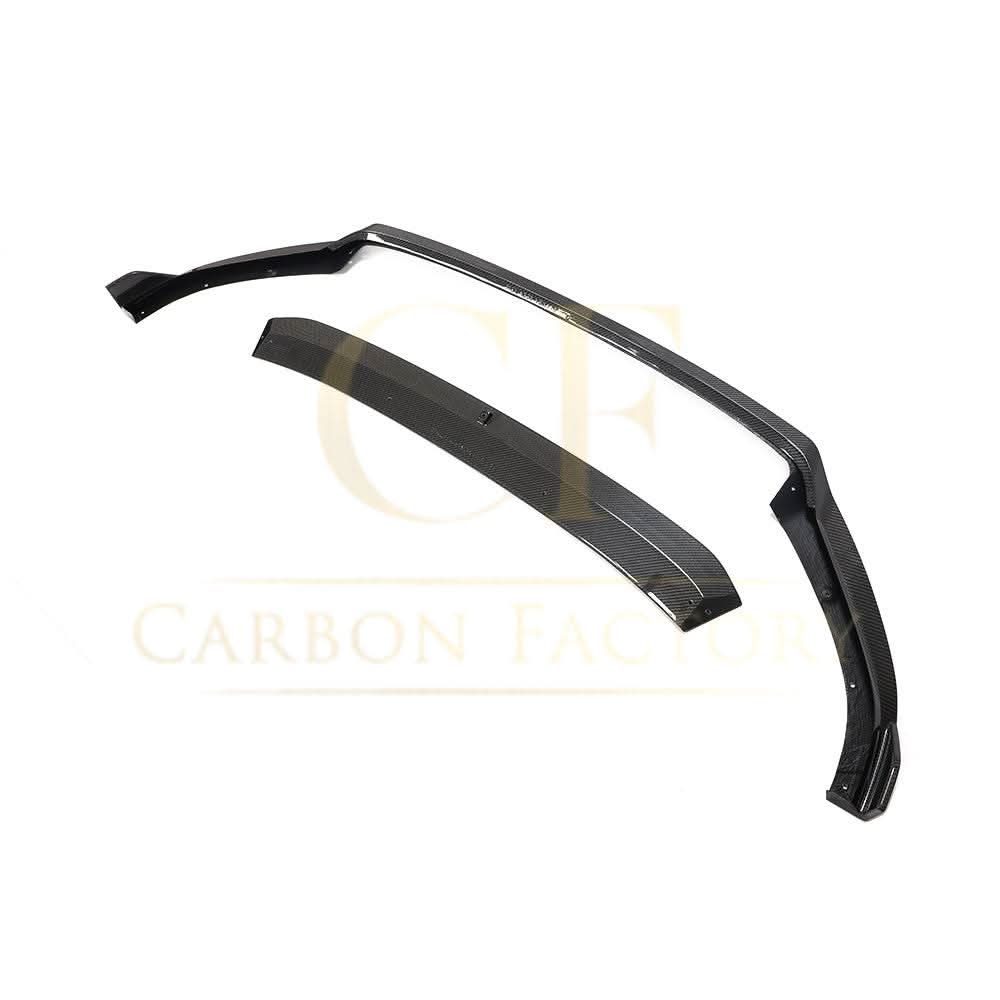CS Style Carbon Fibre Front Splitter for VW Golf MK7.5 R 18-20 - Carbon Factory