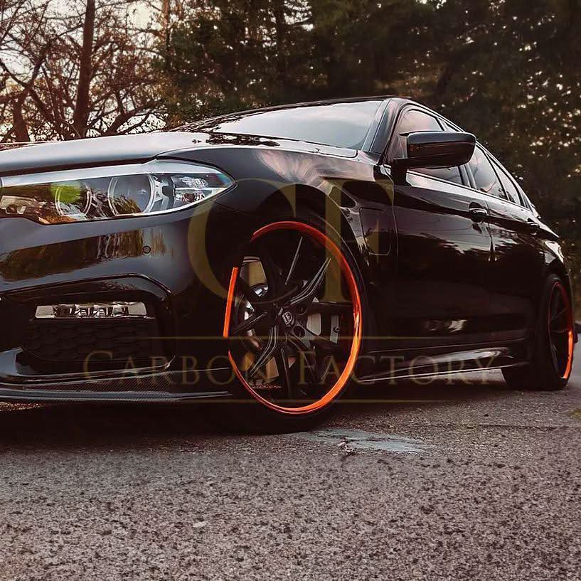 FD Style Carbon Fibre Front Splitter for BMW G30 5 Series M Sport 17-20 - Carbon Factory
