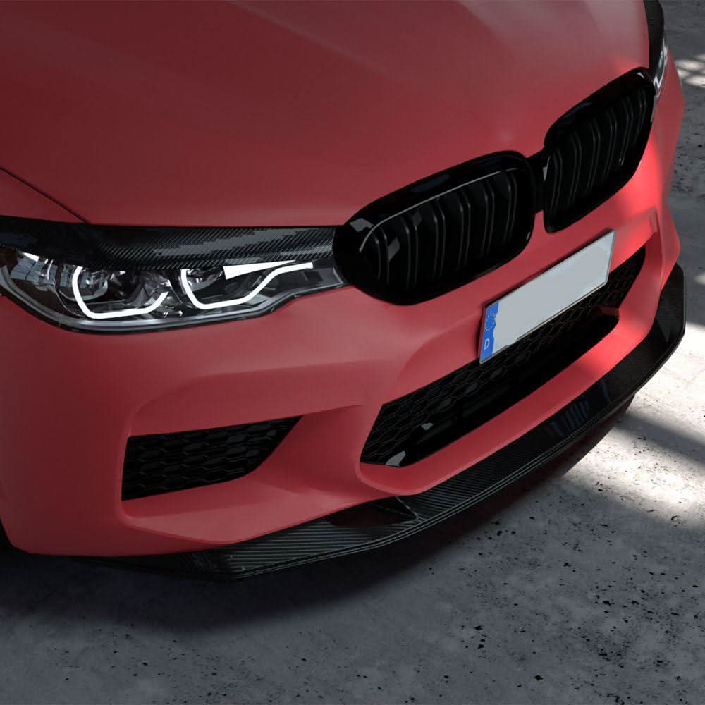 G30 5 Series LCI M Sport Carbon Fibre Front Splitter 3D Style 21-Present by Carbon Factory - Carbon Factory