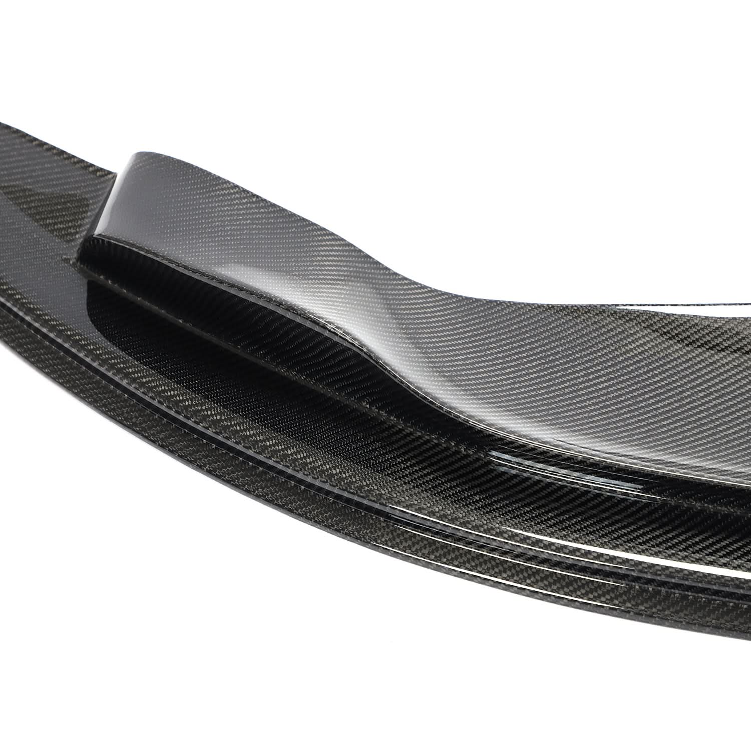 GT4S V2 Style Carbon Fibre Front Splitter for BMW E90 E92 E93 M3 07-13 - Carbon Factory