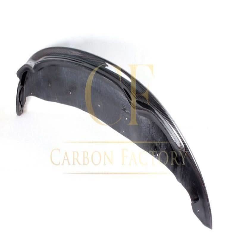 Carbon fibre front splitter for BMW 3 Series E92 E93 LCI 2010-2013, sporty aerodynamic accessory for enhanced looks and performance.