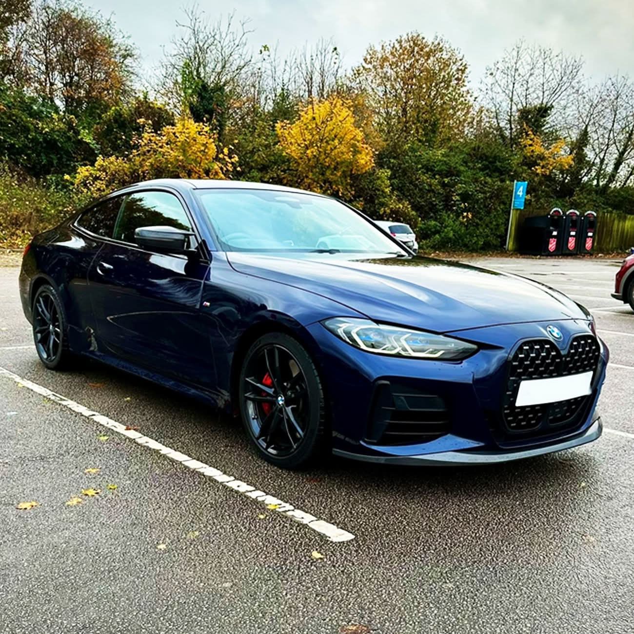 MP Style Carbon Fibre Front Splitter for BMW 4 Series G22 G23 20-Present - Carbon Factory