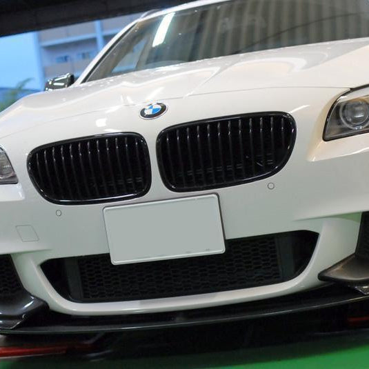 MP Style Carbon Fibre Front Splitter for BMW F10 5 Series 10-17 - Carbon Factory