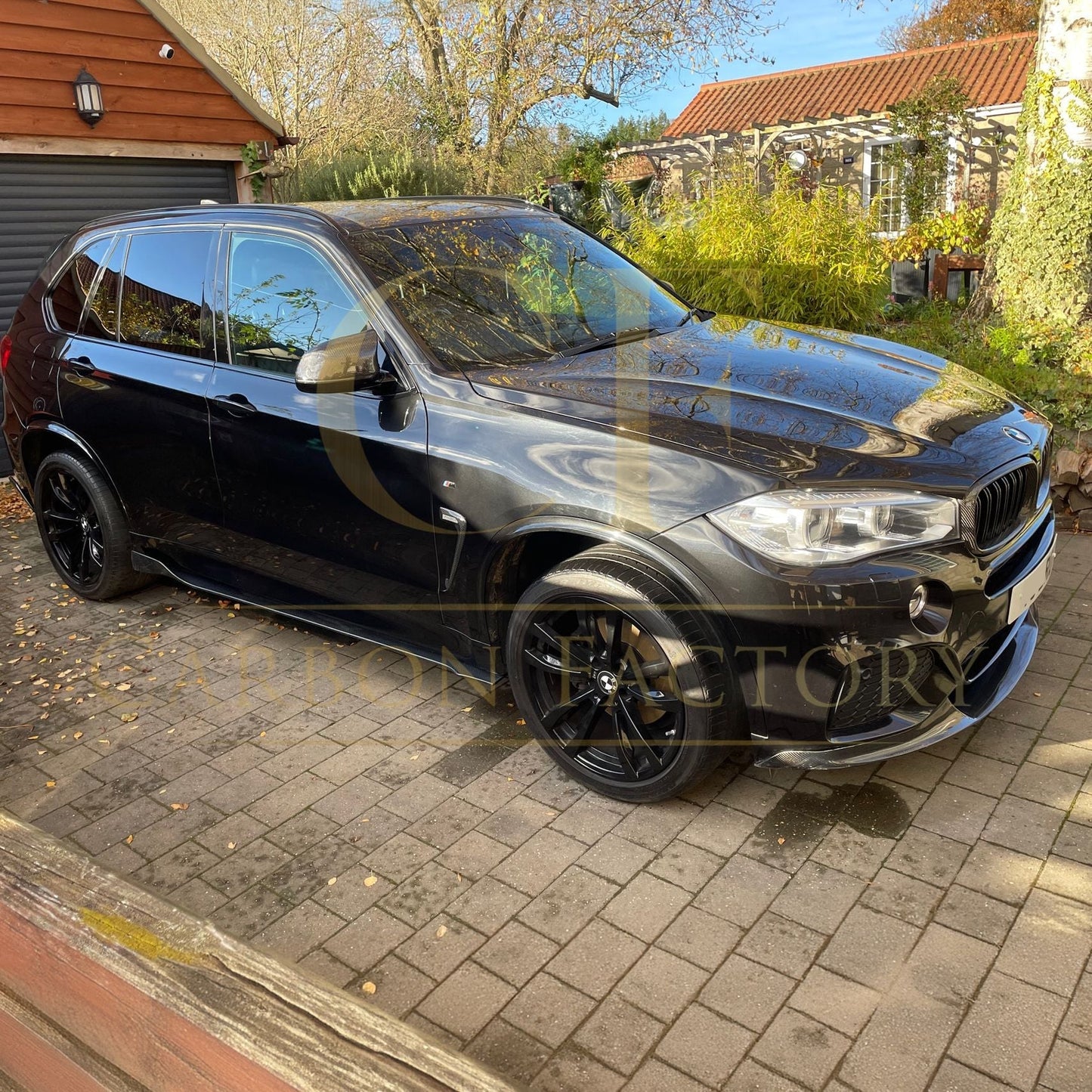 MP Style Carbon Fibre Front Splitter for BMW F15 X5 M Sport 14-18 - Carbon Factory