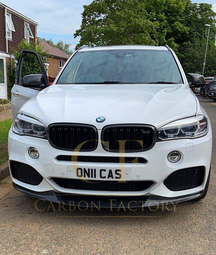 MP Style Carbon Fibre Front Splitter for BMW F15 X5 M Sport 14-18 - Carbon Factory