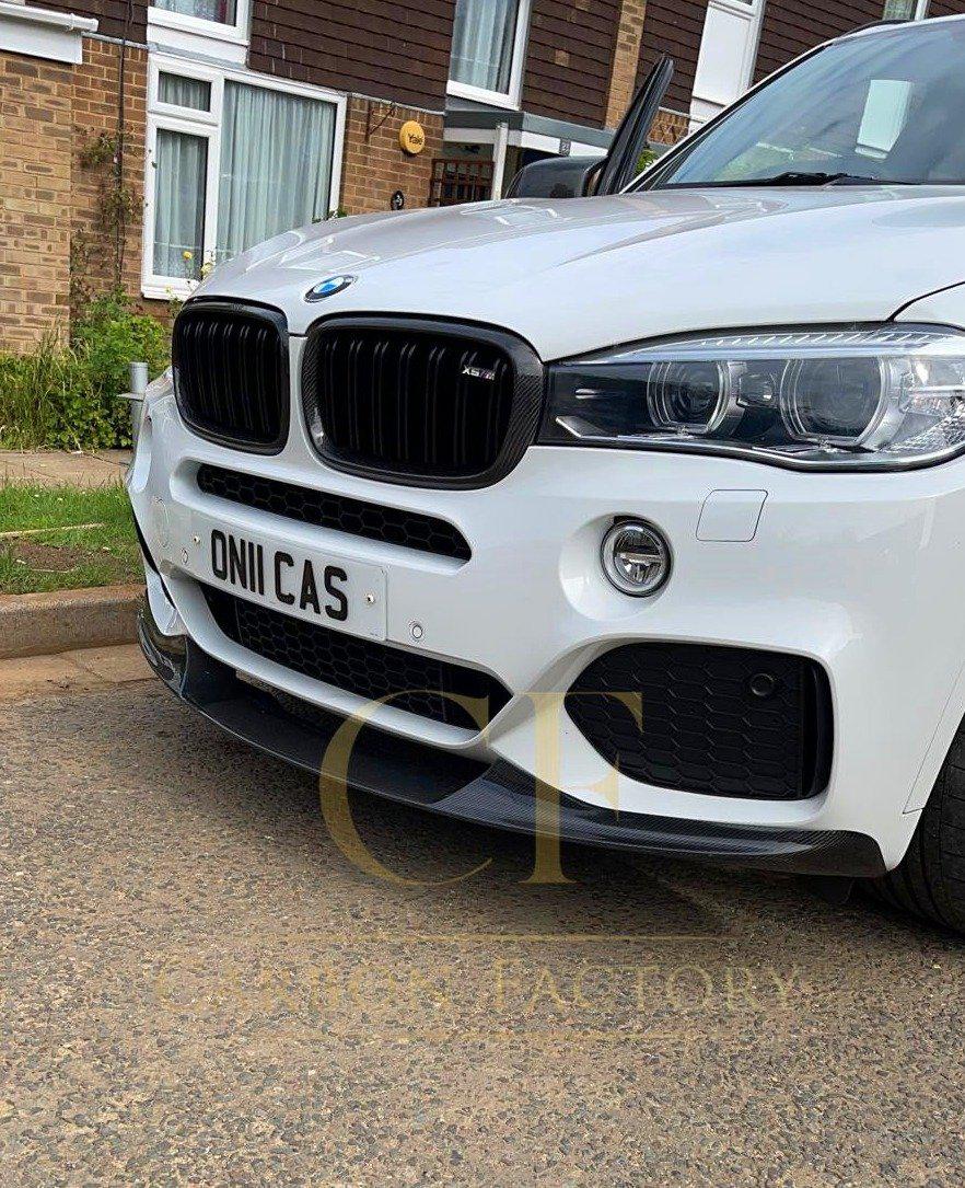 MP Style Carbon Fibre Front Splitter for BMW F15 X5 M Sport 14-18 - Carbon Factory