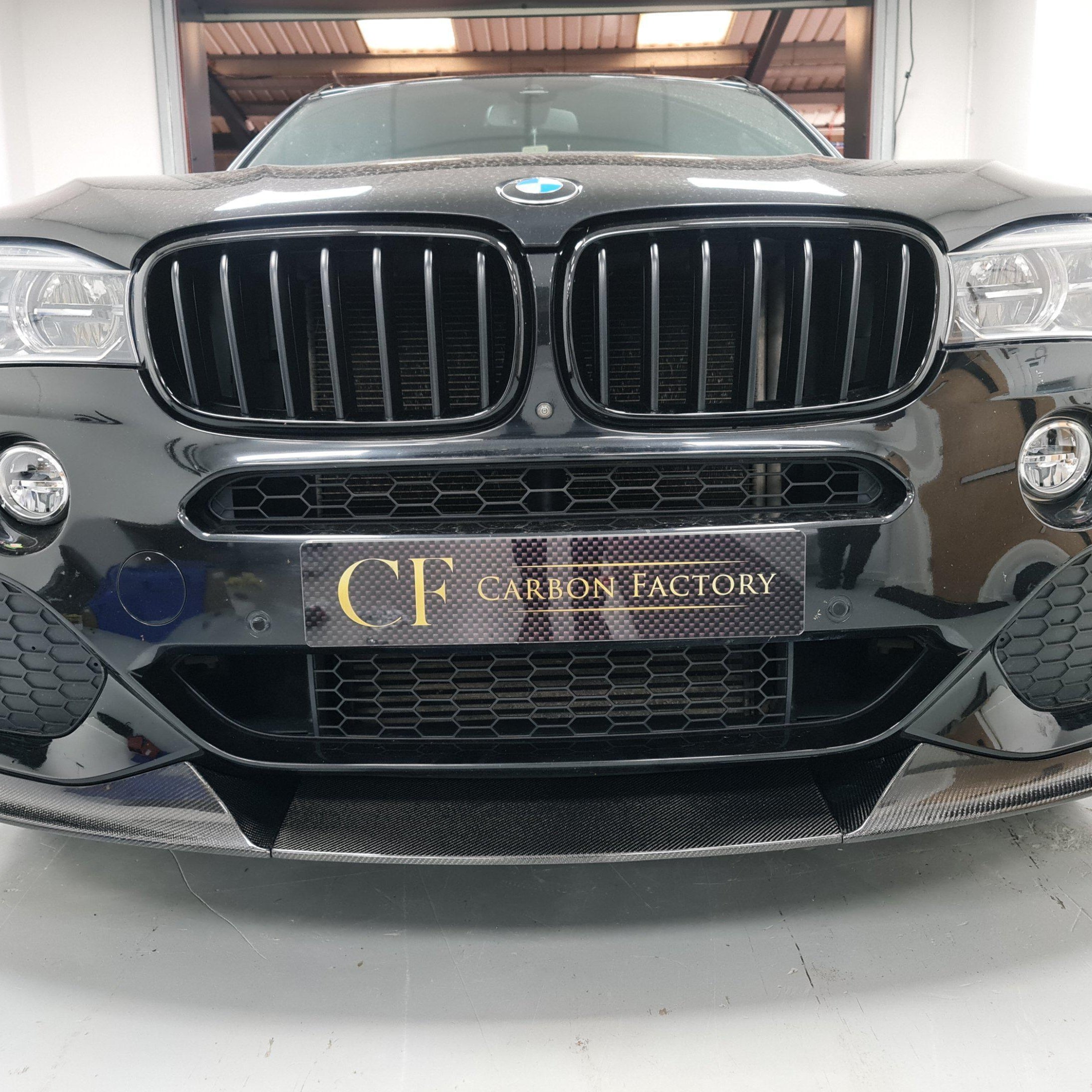 MP Style Carbon Fibre Front Splitter for BMW F15 X5 M Sport 14-18 - Carbon Factory