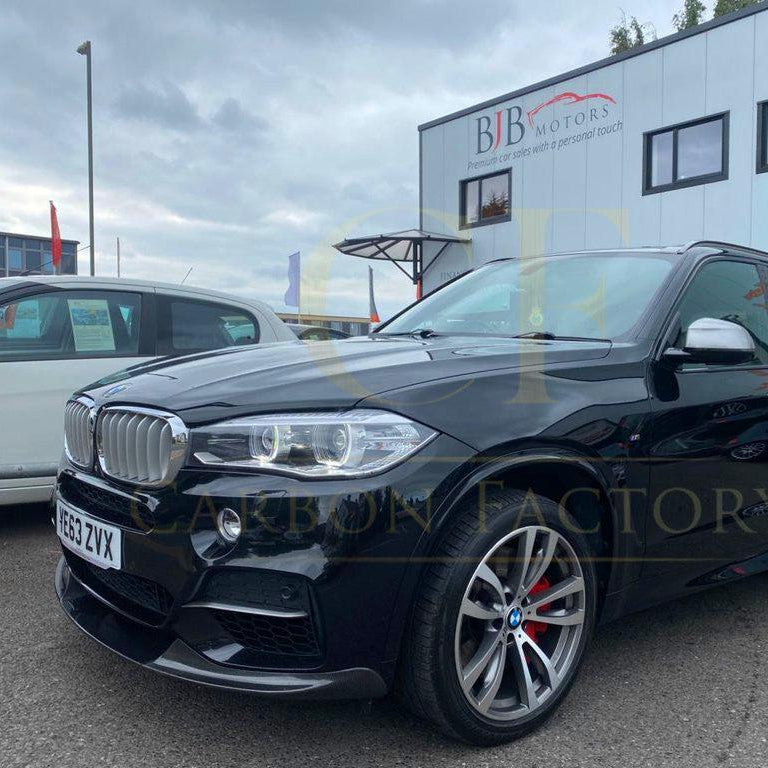 MP Style Carbon Fibre Front Splitter for BMW F15 X5 M Sport 14-18 - Carbon Factory