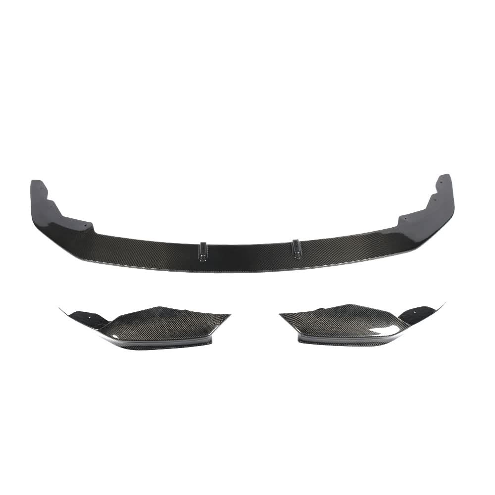 MP Style Carbon Fibre Front Splitter for BMW F20 1 Series M Sport Saloon model 19-20 - Carbon Factory