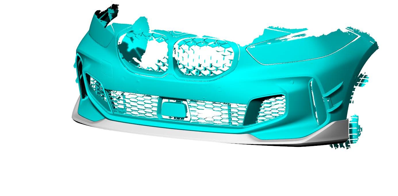 MP Style Carbon Fibre Front Splitter for BMW F40 1 Series 19-24 - Carbon Factory