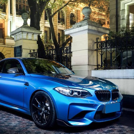 MP Style Carbon Fibre Front Splitter for BMW F87 M2 16-21 - Carbon Factory